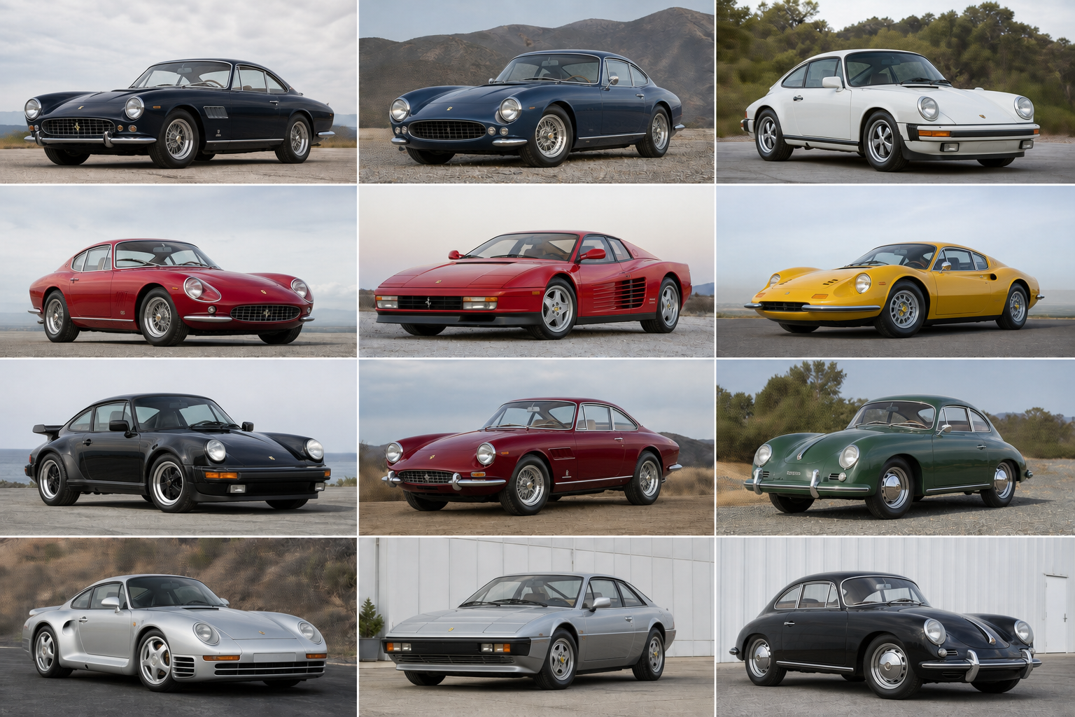 Classic Ferrari and Porsche Collection